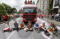 Pride in London parade 2023 in London, UK.