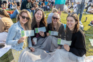 AELTC Championships Tennis queues, Wimbledon, London, UK.