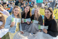 AELTC Championships Tennis queues, Wimbledon, London, UK.