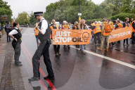 Just Stop Oil Protests London, UK.