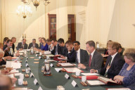 The Prime Minister Rishi Sunak holds weekly Cabinet meeting