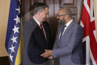 Foreign Secretary James Cleverly meets Bosnian Denis Be?irovi?