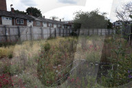 'Most of our children live in flats': London park boarded up by developers