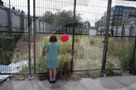 'Most of our children live in flats': London park boarded up by developers