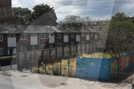 'Most of our children live in flats': London park boarded up by developers