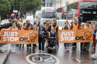 Just Stop Oil Protest in London, UK.