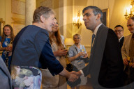 The Prime Minister Rishi Sunak attends NHS 75th Birthday reception