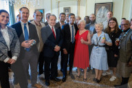 The Prime Minister Rishi Sunak attends NHS 75th Birthday reception
