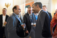 The Prime Minister Rishi Sunak attends NHS 75th Birthday reception