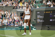 Wimbledon 2023 day one in London, UK.