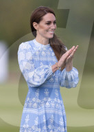 ROYALS -  Prinz William und Catherine beim Out-Sourcing Royal Charity Polo Cup 2023