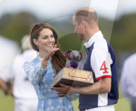 ROYALS -  Prinz William und Catherine beim Out-Sourcing Royal Charity Polo Cup 2023