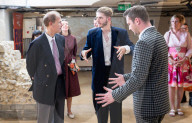 HRH The Duke of Edinburgh opens Fusebox, a new creative space for young people in Kingston at FUSEBOX, Kingston upon Thames, UK.