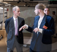HRH The Duke of Edinburgh opens Fusebox, a new creative space for young people in Kingston at FUSEBOX, Kingston upon Thames, UK.