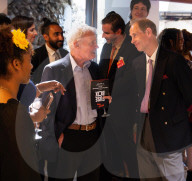 HRH The Duke of Edinburgh opens Fusebox, a new creative space for young people in Kingston at FUSEBOX, Kingston upon Thames, UK.