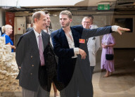 HRH The Duke of Edinburgh opens Fusebox, a new creative space for young people in Kingston at FUSEBOX, Kingston upon Thames, UK.