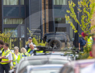 Car crashes into school in Wimbledon Common, London, UK.