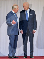 ROYALS - King Charles III empfängt Präsident Biden auf Schloss Windsor