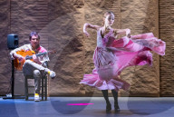 Olga Pericet’s La Leona in Flamenco Festival London 2023 at Sadler's Wells, London, UK 11th July 2023 Press photocall