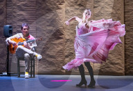 Olga Pericet’s La Leona in Flamenco Festival London 2023 at Sadler's Wells, London, UK 11th July 2023 Press photocall