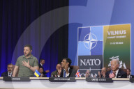 Prime minister Rishi Sunak attends the NATO Summit in Lithunia