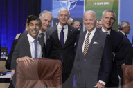 Prime minister Rishi Sunak attends the NATO Summit in Lithunia