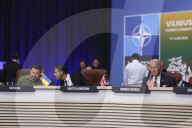 Prime minister Rishi Sunak attends the NATO Summit in Lithunia