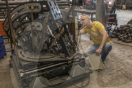 'It's simple and cheap': the volunteers making Ukraine's Trembita bomb