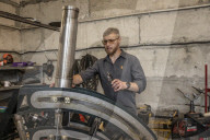 'It's simple and cheap': the volunteers making Ukraine's Trembita bomb