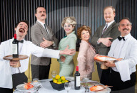 Faulty Towers The Dining Experience - celebrates their 15th Anniversary in UK at The President Hotel, London, UK.
12th July 2023 
Press photocall