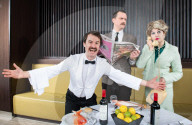 Faulty Towers The Dining Experience - celebrates their 15th Anniversary in UK at The President Hotel, London, UK.
12th July 2023 
Press photocall