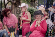 It's a Barbie world: film fans queue for London premiere
