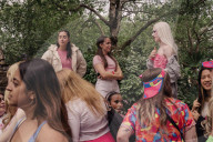 It's a Barbie world: film fans queue for London premiere