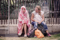 It's a Barbie world: film fans queue for London premiere