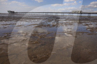 Grade II listed 163 year old Southport pier the oldest iron and the second longest pier in the UK.
