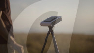 Gadget turns smart phone into a powerful telescope.               