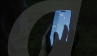 Gadget turns smart phone into a powerful telescope.               