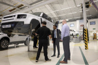 Prime Minister Rishi Sunak visits Jaguar Land Rover