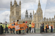 Just Stop Oil protest in London, UK.