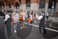 Just Stop Oil protest in London, UK.