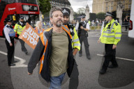 Just Stop Oil protest in London, UK.