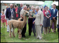 The King and Queen visit Brecon in Wales