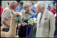 The King and Queen visit Brecon in Wales