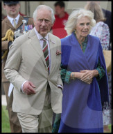 The King and Queen visit Brecon in Wales