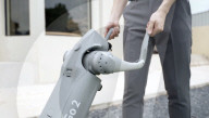 Robot dog is an acrobatic pet.                          