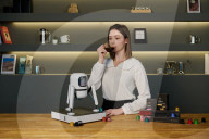 High tech coffee capsule machine has out of this world inspiration.                      