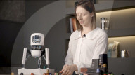 High tech coffee capsule machine has out of this world inspiration.                      