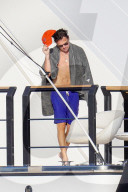 Leonardo DiCaprio and Tobey Maguire in St Tropez