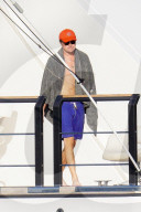 Leonardo DiCaprio and Tobey Maguire in St Tropez