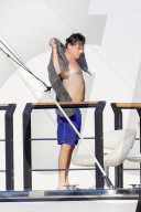 Leonardo DiCaprio and Tobey Maguire in St Tropez